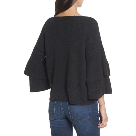 Madewell Sweater Womans Size XXS Tier Sleeve Wool Blend Pullover - Picture 2 of 9